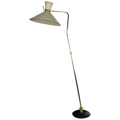 1950s Floor Lamp by Maison Lunel