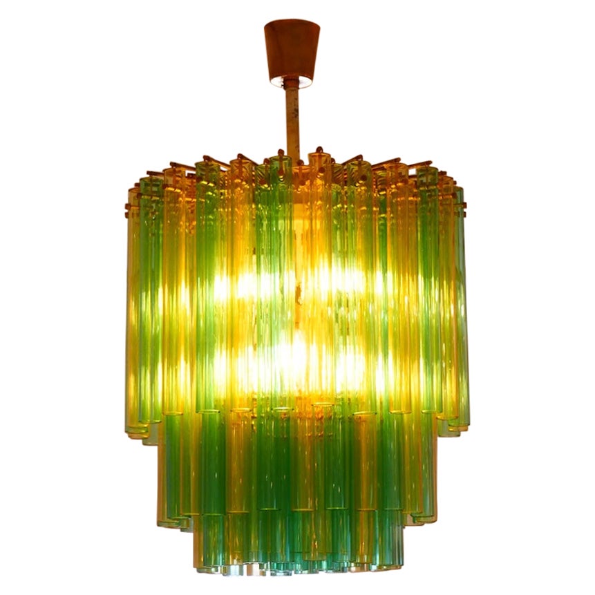 Original 1960s Venini chandelier Italy