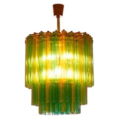 Original 1960s Venini chandelier Italy