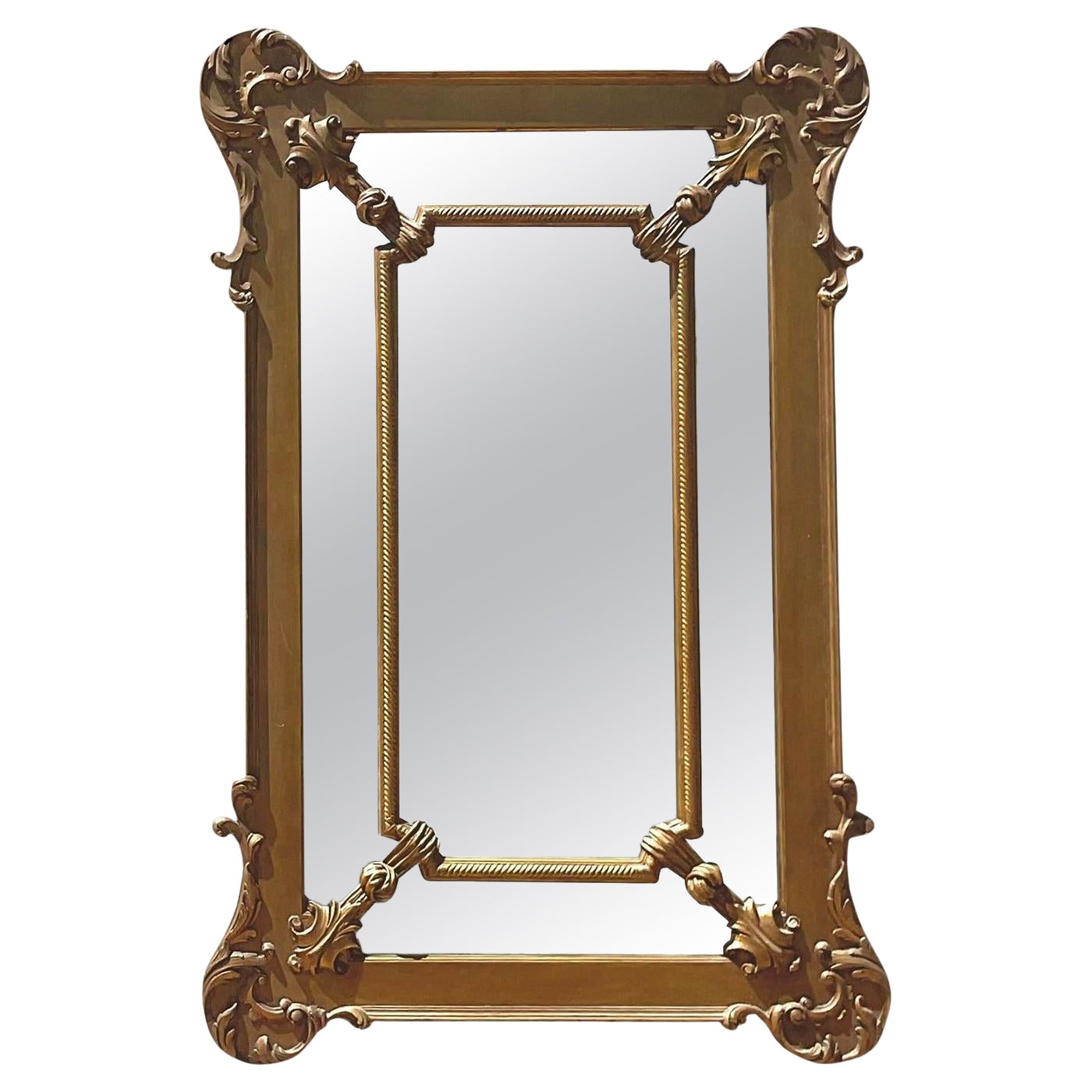 Vintage Regency Gilt Mirror For Sale