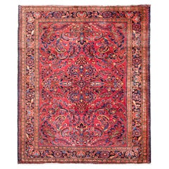 Persischer Lilihan-Teppich aus dem frühen 20.