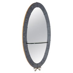 Specchio da parete con consolle Anni 50-60