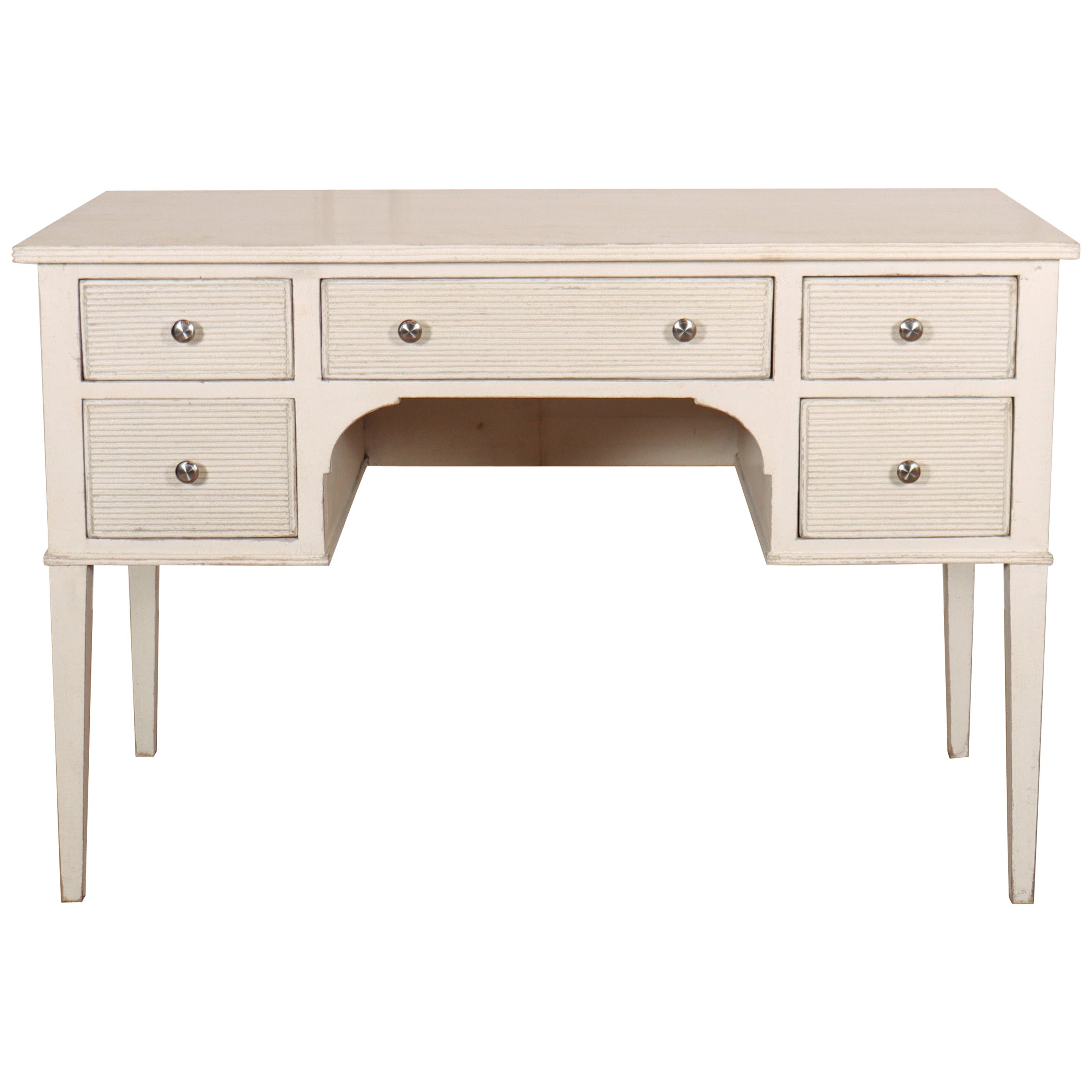 Custom Build Swedish Style Dressing Table For Sale