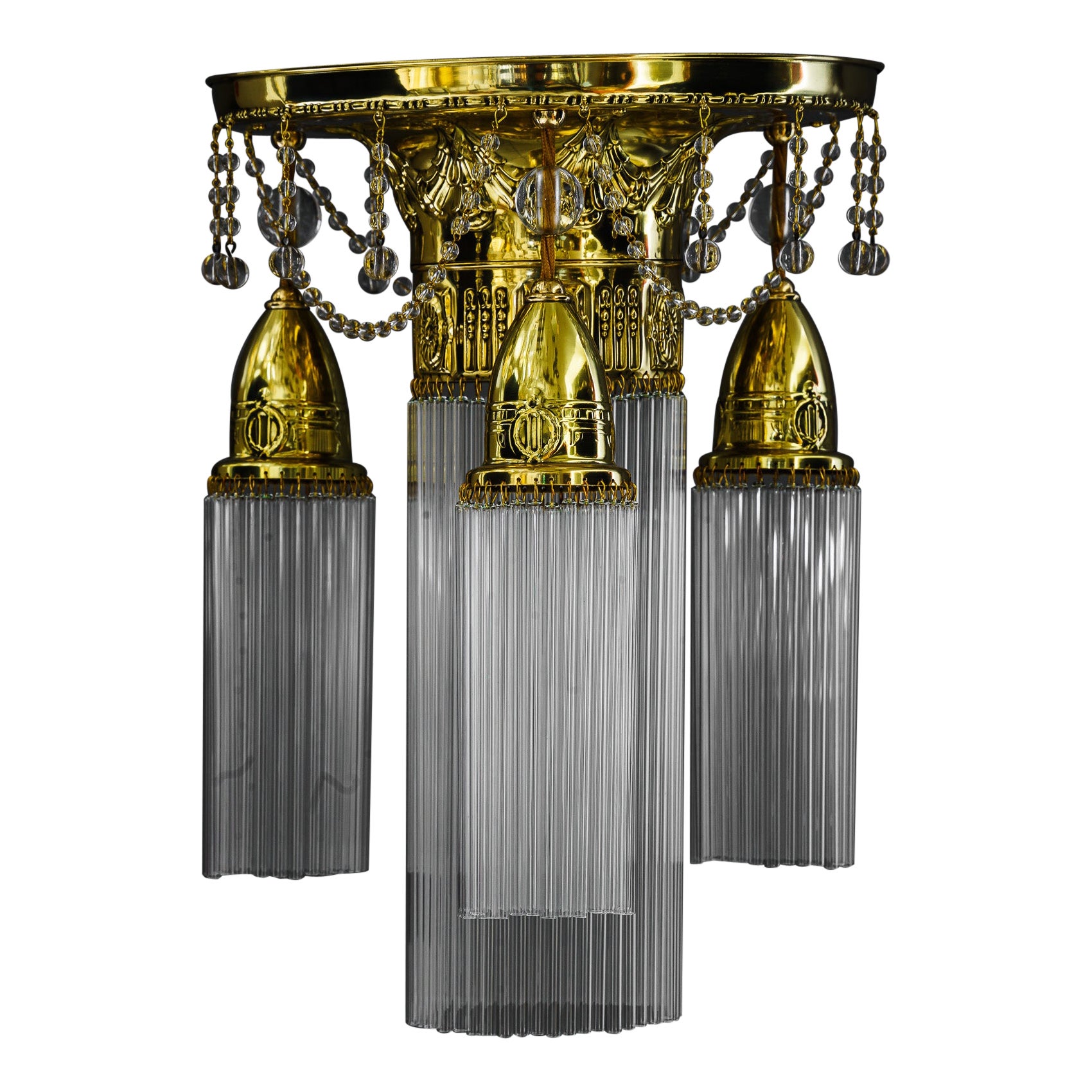 Lampada da soffitto Jugendstil Vienna 1908 circa