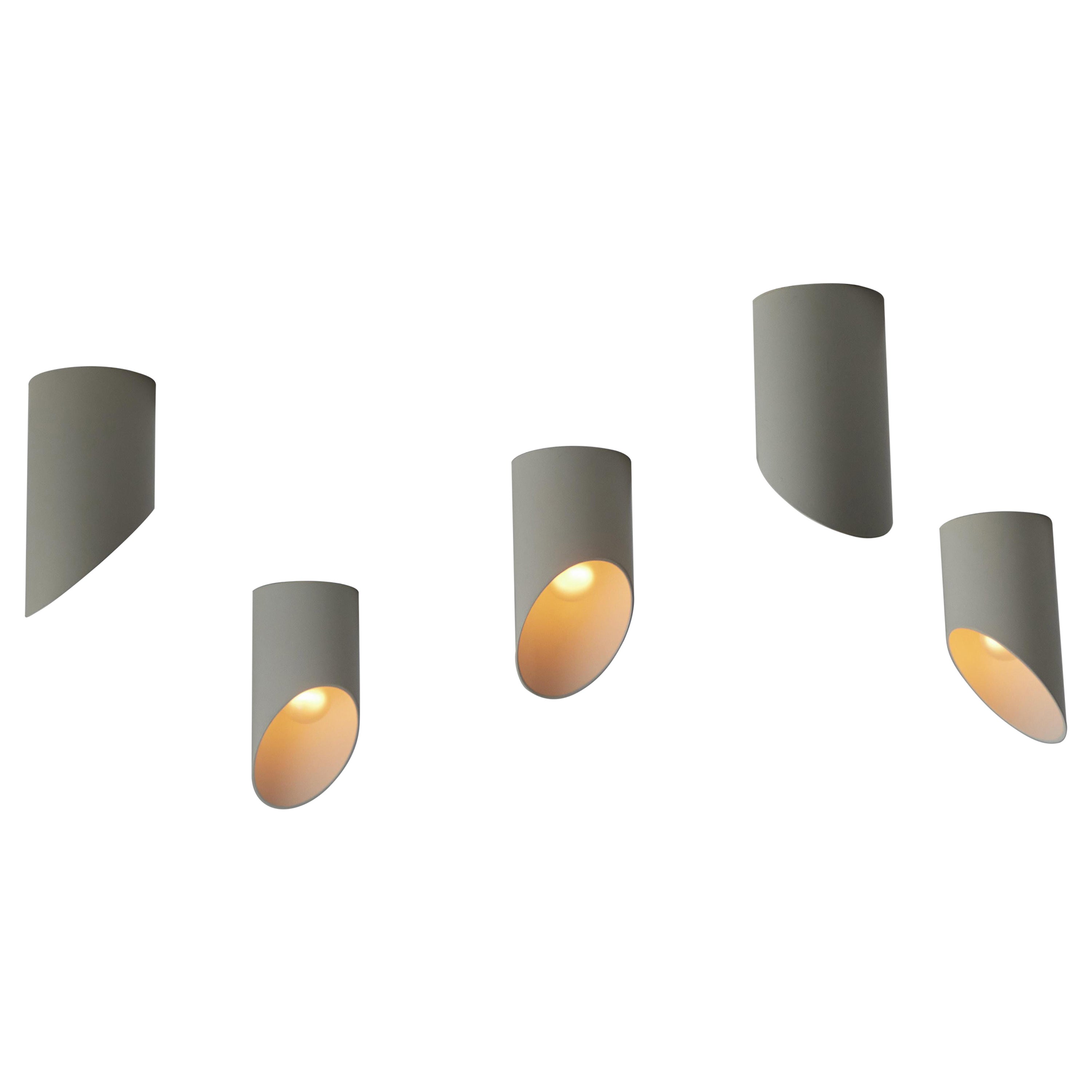 'Obliqua' Ceiling or Wall Lights by Claudio Dini for Bieffeplast  For Sale