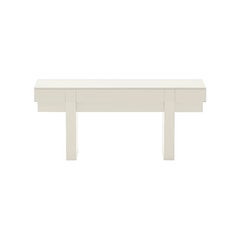 Servidor de terraza lacado 180cm/71" en crema