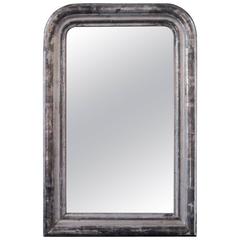Louis Philippe Silver Gilt Mirror (H 27 1/4" x W 18 1/4")