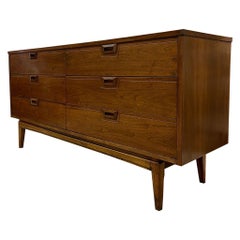 Vintage Mid Century Modern 6 Drawer Dresser. Uk Import.