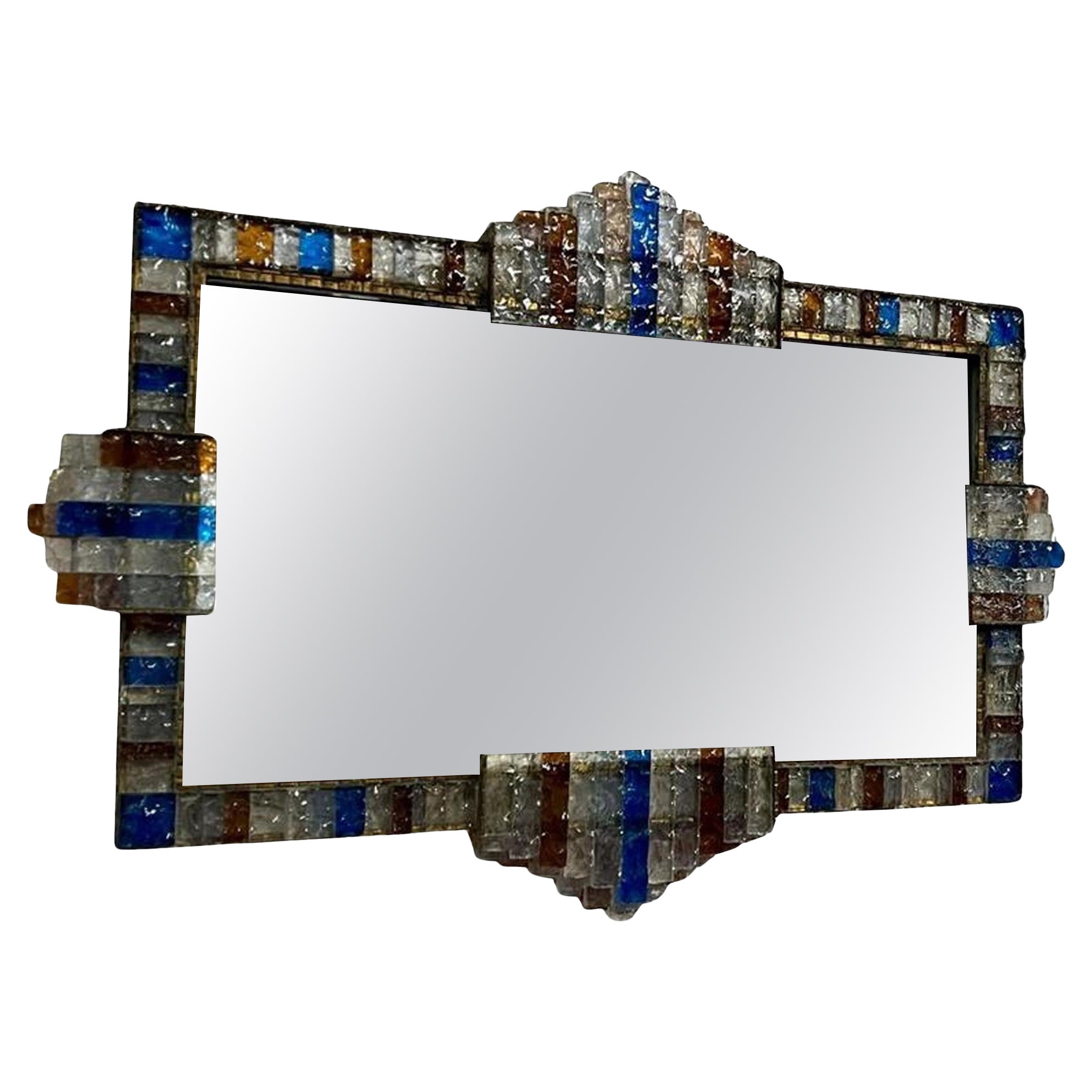 Poliarte Brutalist Mirror For Sale