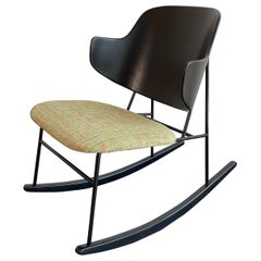 Danish Modern Penguin Rocking Chair By Ib Kofod-Larsen