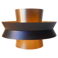 Carl Thore 1960s Brass Pendant Ceiling Light for Granhaga, Sweden