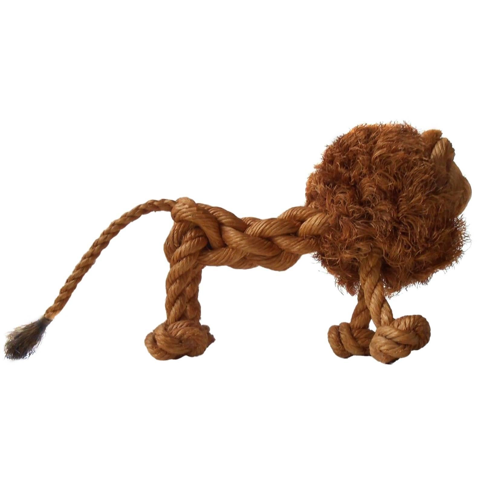 Kay Bojesen and Jorgen Bloch Ultra Rare Lion, 1960s Danish Mid-Century