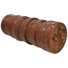 18th Century Lys Flower Bread Stamp