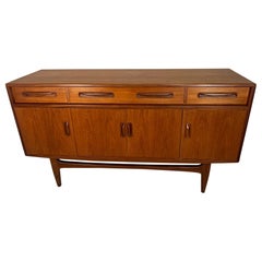 5ft Mid Century Modern Teak Credenza Buffet Console G Plan Fresco 