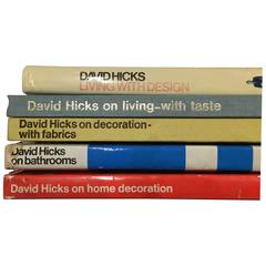 Rare Set of David Hicks Books on Design