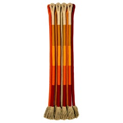 Jane Knight Fiber Art Textil Jute Seil Wand hängende Skulptur