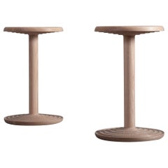 Pair of Contemporary Handcrafted Side Tables