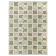 Modern Swedish Flat Weave Rug by Doris Leslie Blau