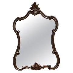 Retro Regency Silver Leaf Mirror
