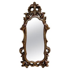 Vintage Rococo Gilt Grand Mirror