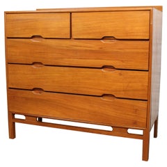 Vintage Mid-Century Scandinavian Modern Teak Kommode 