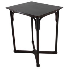 1910s Art Nouveau Beechwood Side Table by J & J Kohn, Austria