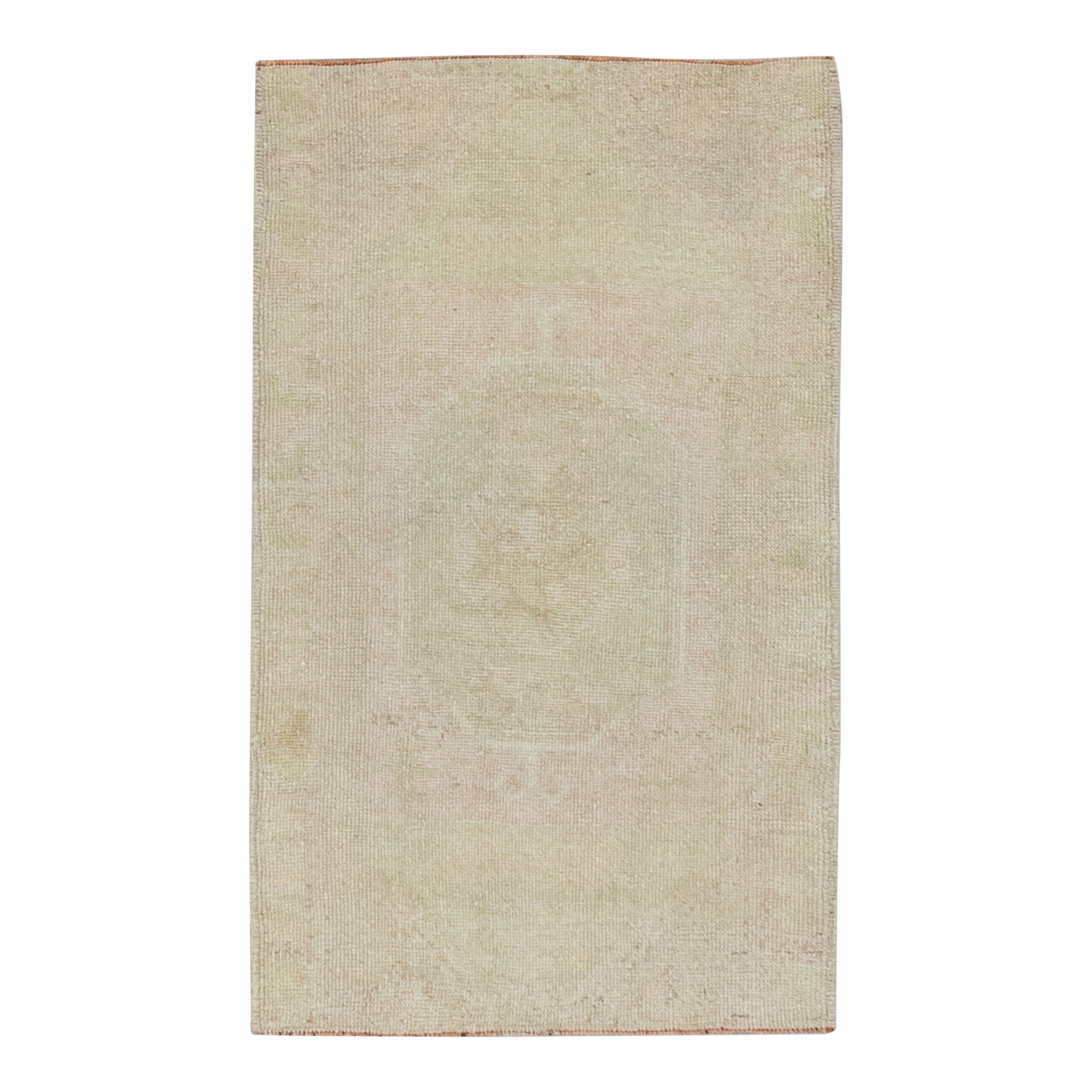 Oriental Hand Knotted Vintage Turkish Mini Rug 1'8" x 2'10" #8276