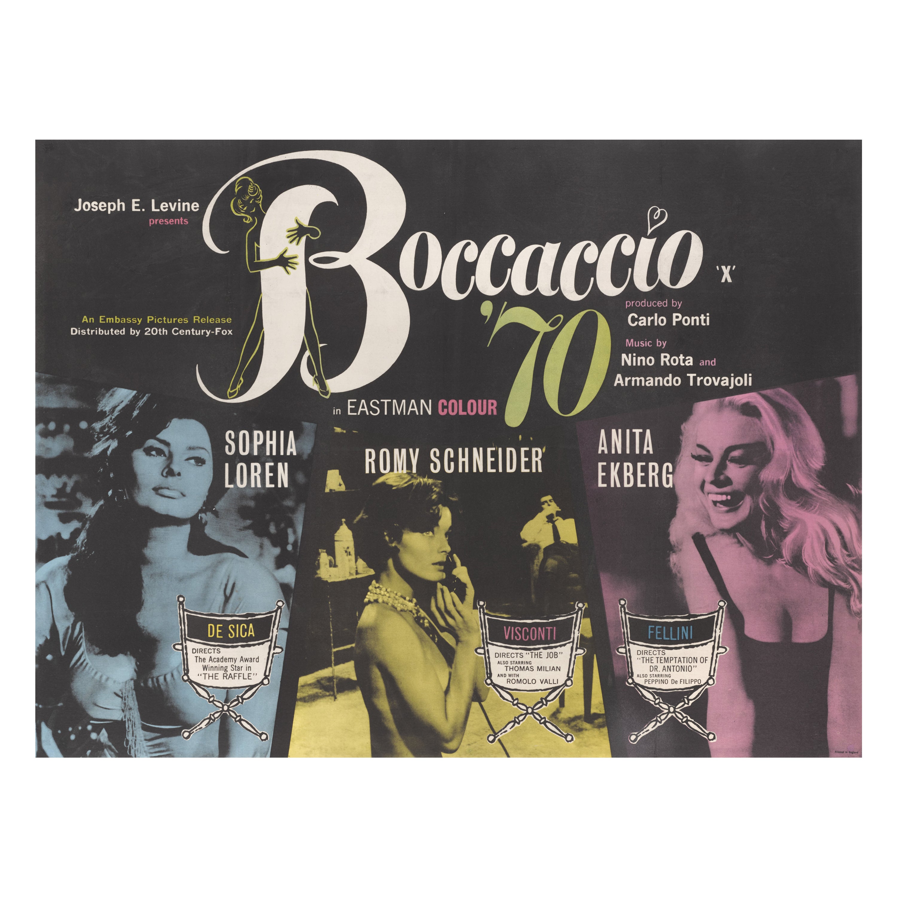 Boccaccio 70 en venta