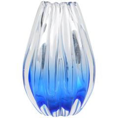 Original Barovier & Toso Handblown Murano Glass Vase