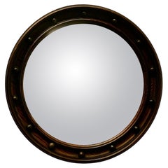 Regency Style Oak Convex Wall Mirror    This is a Stunning Oak Mirror 