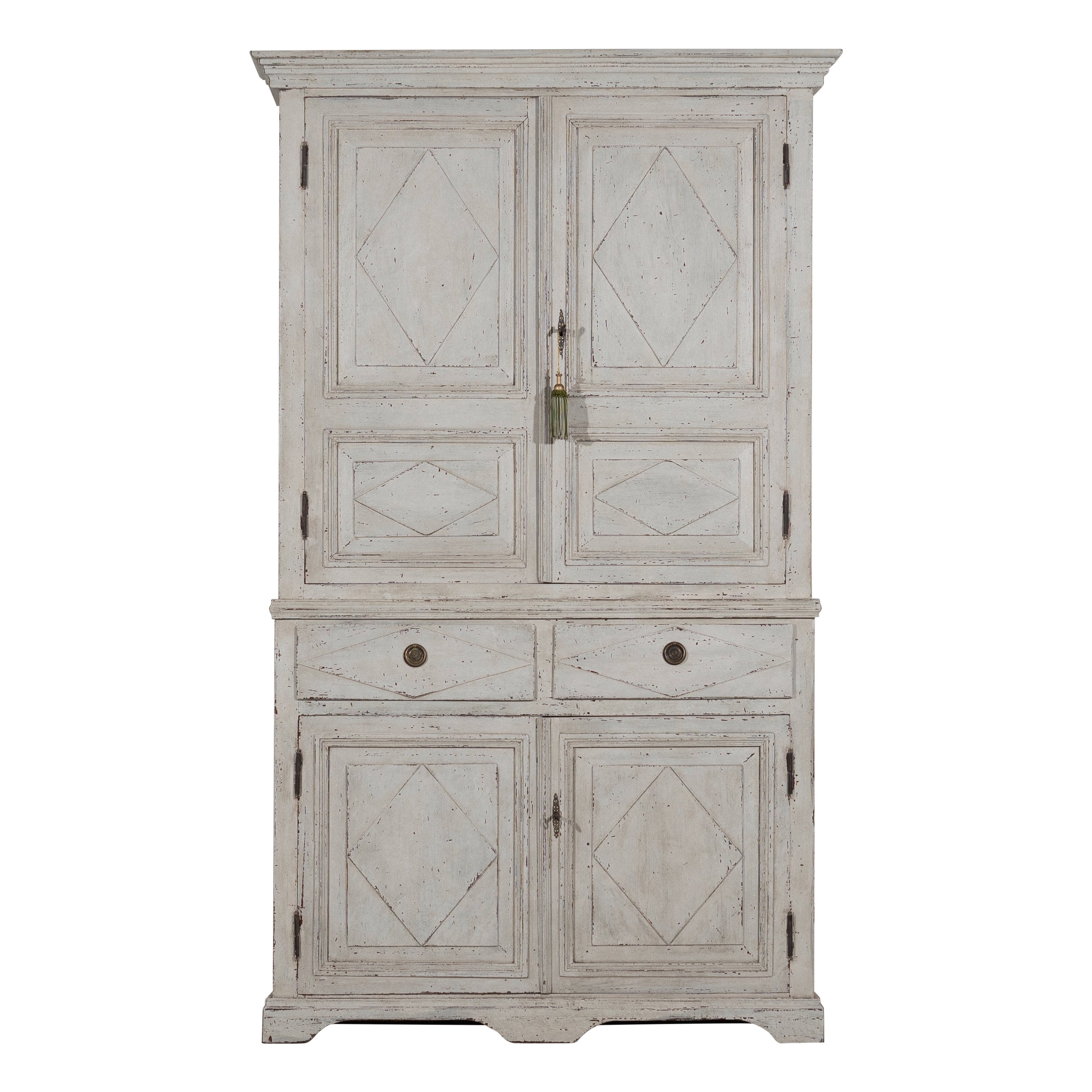 Magnifique armoire de style gustavien, datant d'environ 100 ans