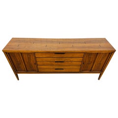 Vintage Mid-Century Modern Lane Tuxedo Walnut Sideboard