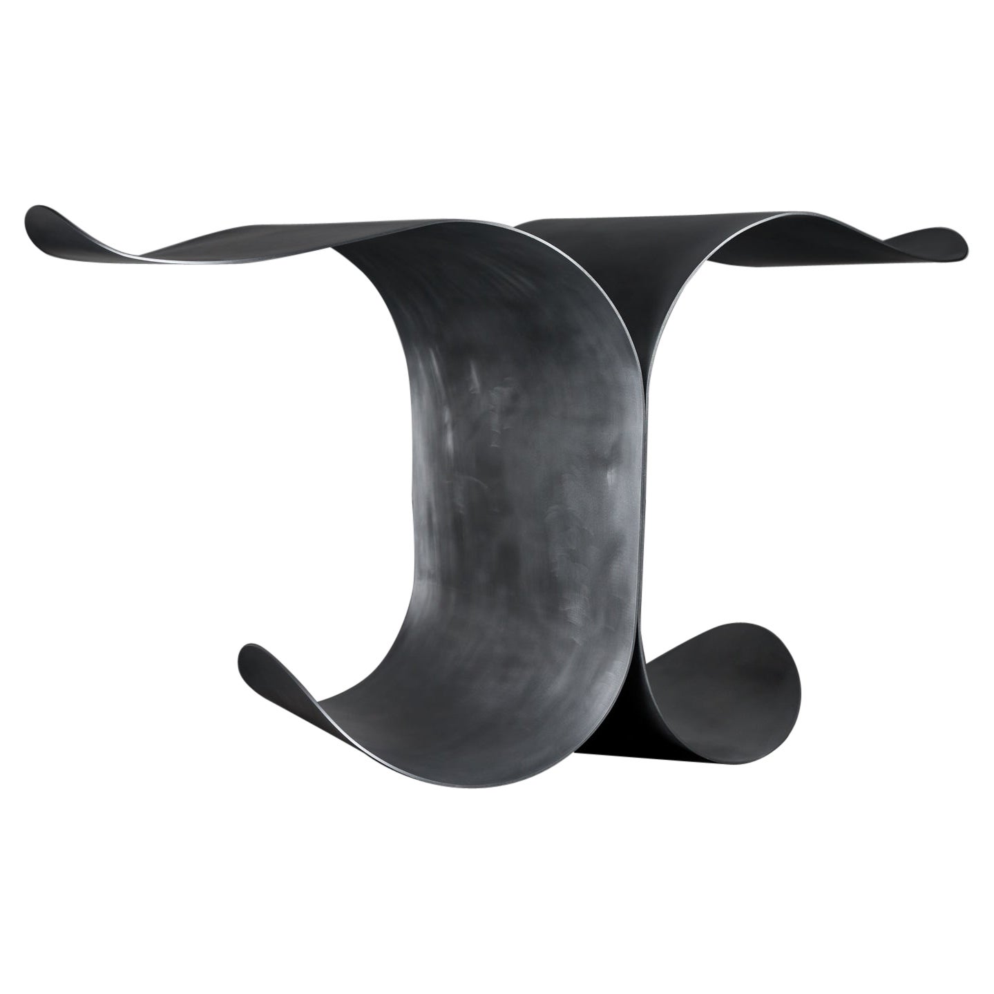 Large Waves Side Table by Yoon Shun For Sale