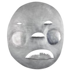 Fffffffolding Masken-Wandregal für die Wandmontage von Yoon Shun