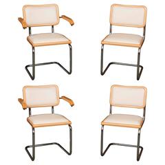 Set of Four Marcel Breuer "Cesca" Chairs 9