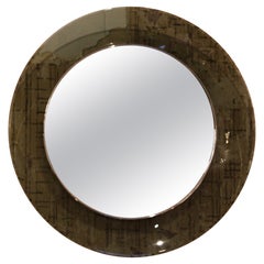 Retro Circular mirror, model 1669 by Max Ingrand for Fontana Arte, Italy, 1960