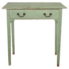Small Painted Lamp Table