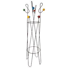 Roger Feraud French Iron Coat Stand