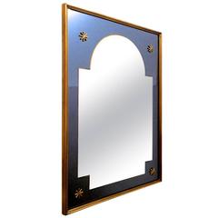 Very Refined 1940s Neoclassic Mirror by Andre Arbus 