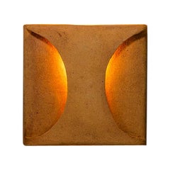 Wall Applique by Guy Bareff in Terracotta and Grog Clay, France 1970s