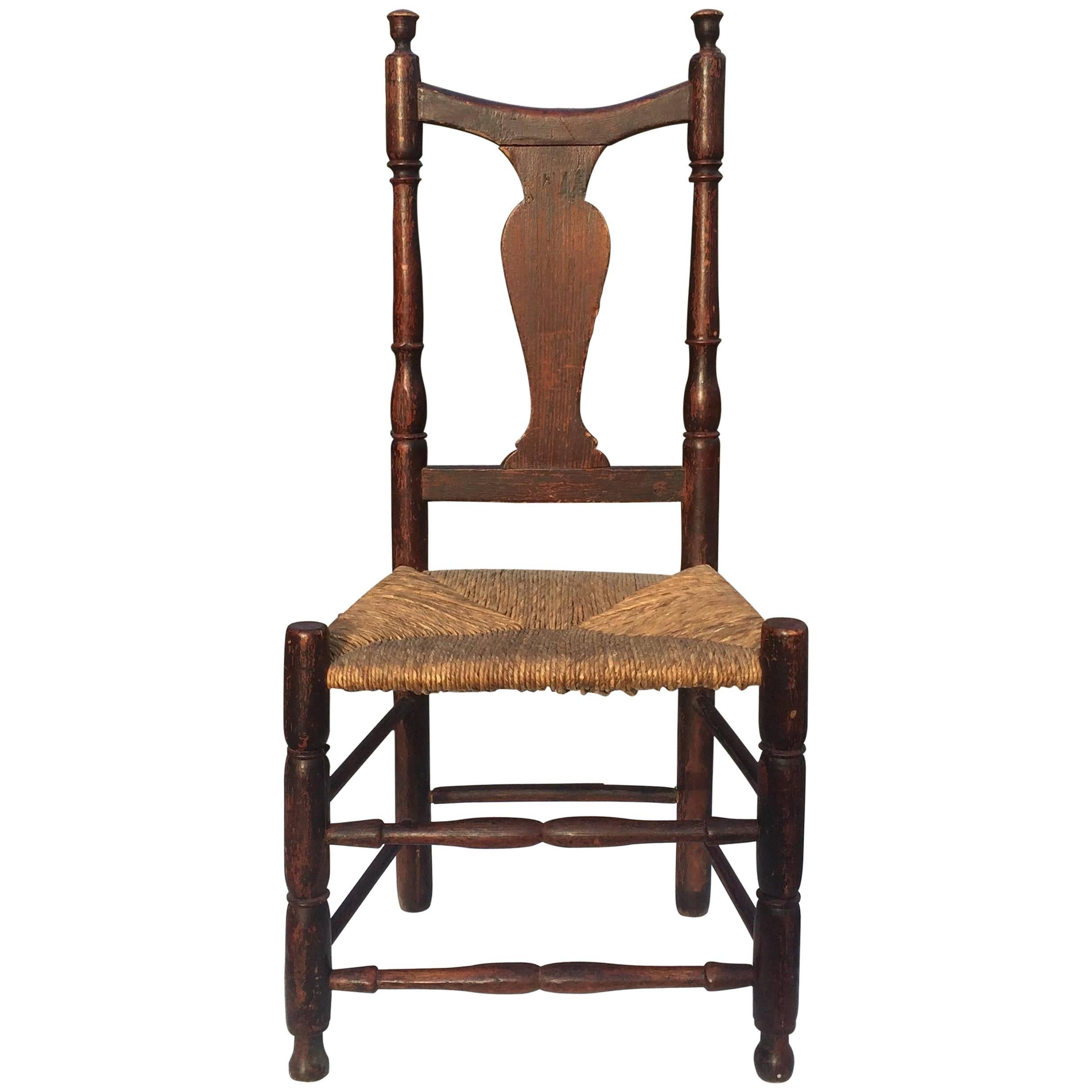 Yoke Back Queen Anne Side Chair, Connecticut, circa 1760