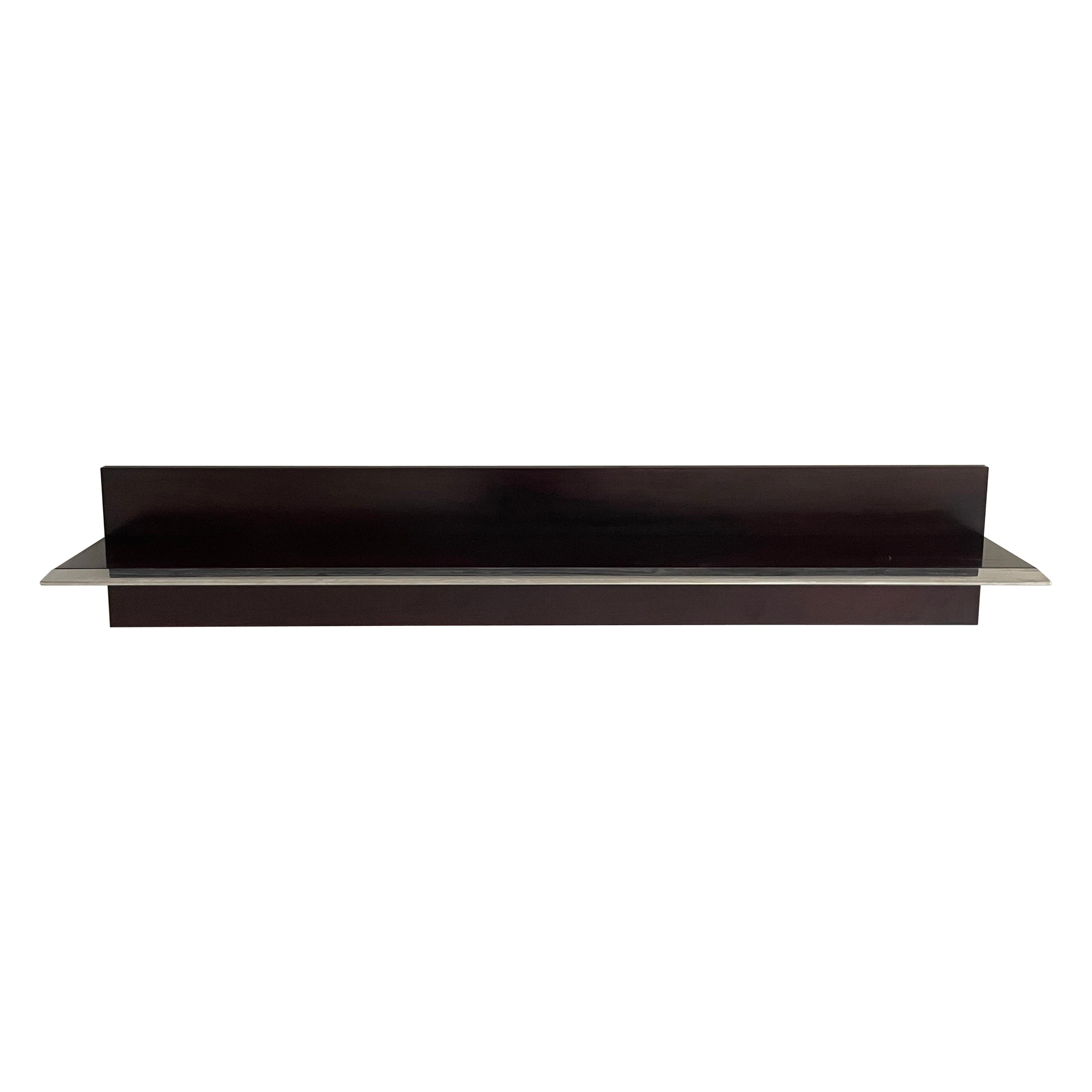 Großer Regalstahlbezug aus Rosenholz von Saporiti, Mid-Century Modern, Italien, 1960er Jahre im Angebot