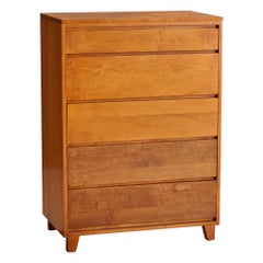 T.F.I, Chest of Drawers, Maple, USA, 1940s