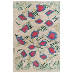 Handgefertigter Jolly-Teppich von Doris Leslie Blau