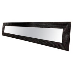 Ten Foot Length Laboratorio Avallone Crafted Jute & Stucco Framed Accent Mirror