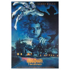 Affiche du film « A Nightmare on Elm Street », Royaume-Uni, 1984, Graham Humphreys