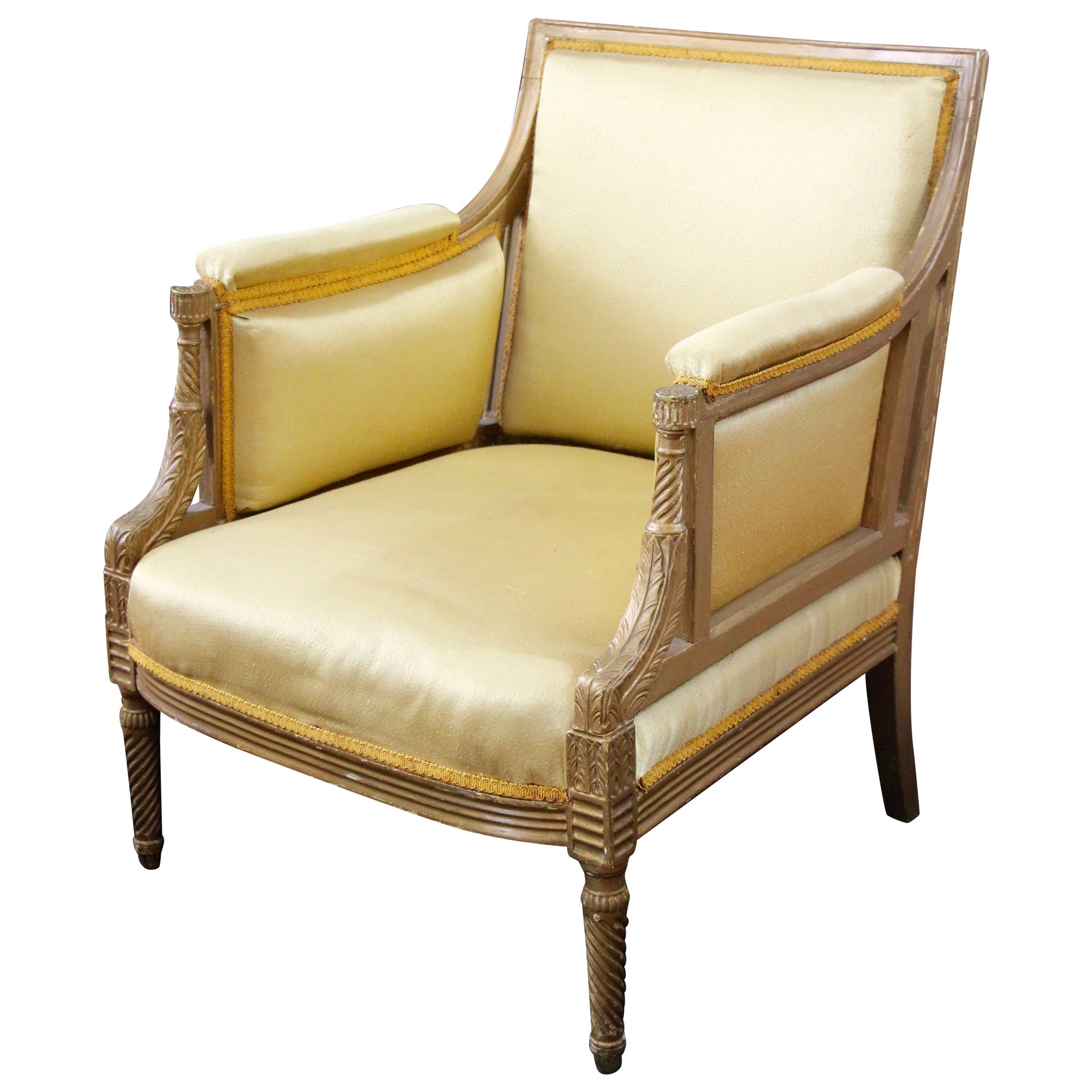 19th Century Louis XVI Style Armchair
