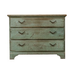 Antique 19th century Swedish chest of drawers ... 