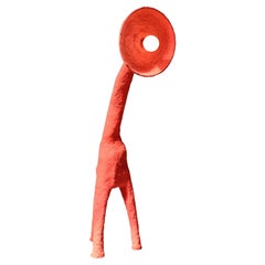 Contemporary Design Red Giraffa by Jonathan Bocca