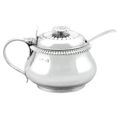 Antique George IV Sterling Silver Mustard Pot